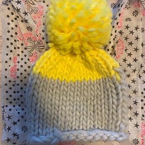 Free People Cozy Up Color Blocked Beanie